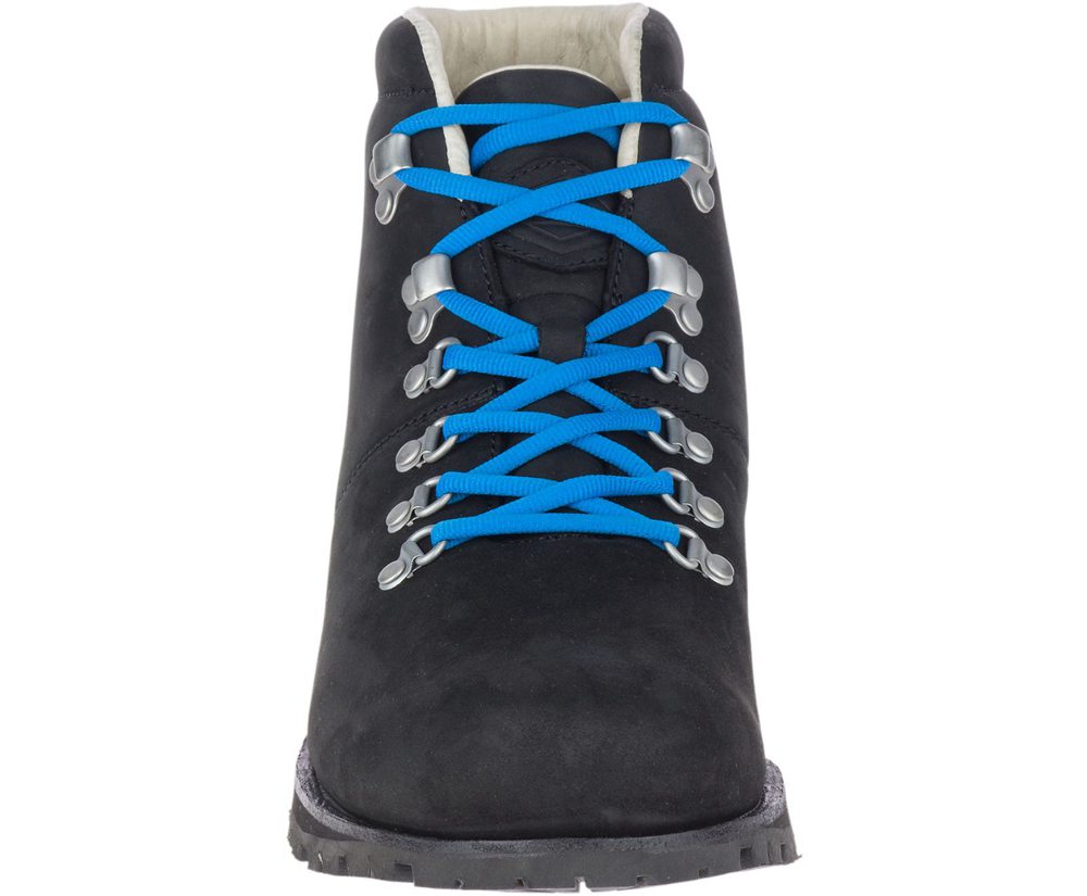 Merrell Boots Black - Wilderness Lt Waterproof - Mens 38CUZRENX
